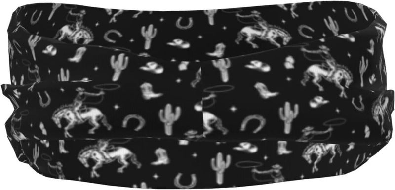bassyil Sports Headband Moisture Wicking Sweatband for Men Women Running Cycling Yoga Fitness Workout - Image 4